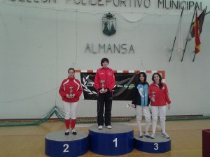 Podium femenino