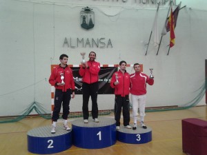 Podium masculino